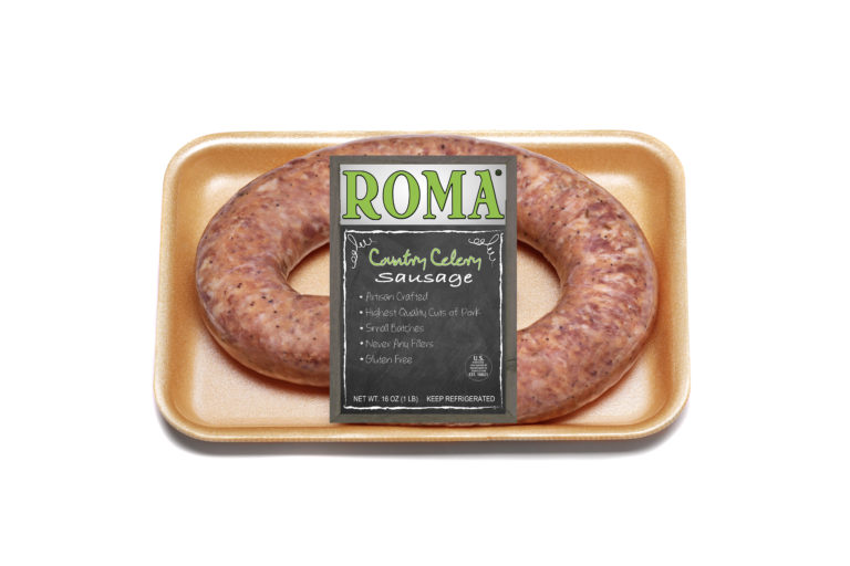 Country Style Sausage (Celery) Roma Gourmet